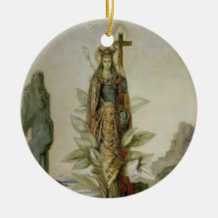 Adorno De Cerámica La flor mística