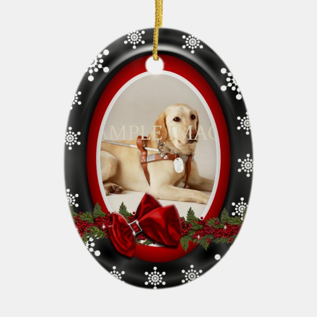 Adorno De Cerámica La foto conmemorativa del mascota PERSONALIZA (Frente)