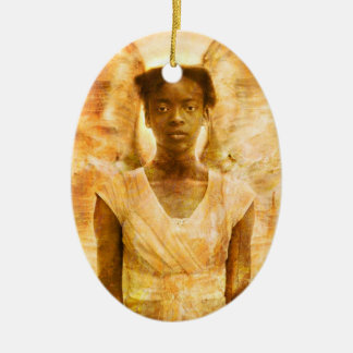 Adorno De Cerámica La fuerza de los ángeles