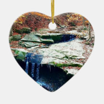 La gallina azul cae parque nacional Ohio de