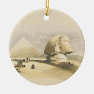 Adorno De Cerámica La gran esfinge y las pirámides de Giza, de "E
