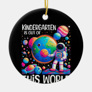Adorno De Cerámica La guardería infantil está fuera de este mundo de