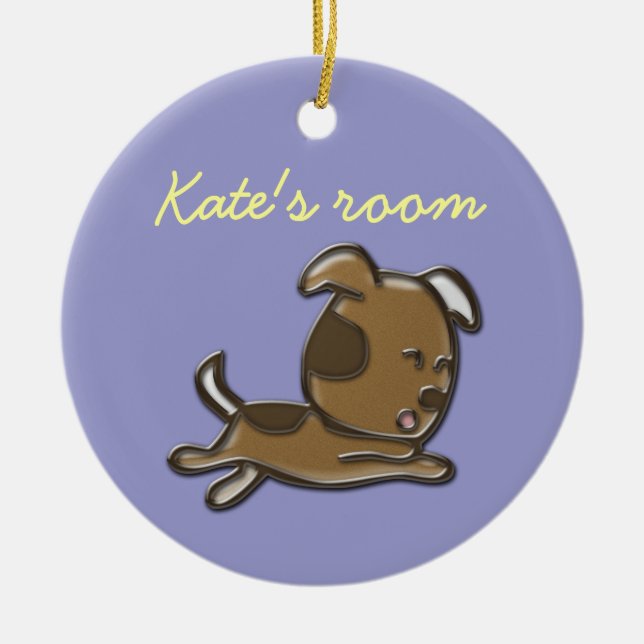 Adorno De Cerámica La habitación de Kate (Frente)