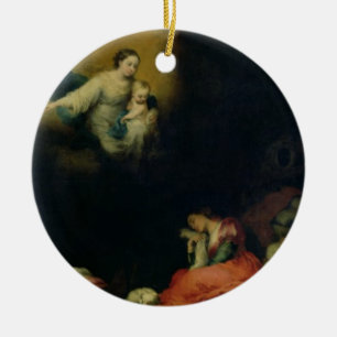 Adorno De Cerámica La historia de la fundación de Santa María Maggi