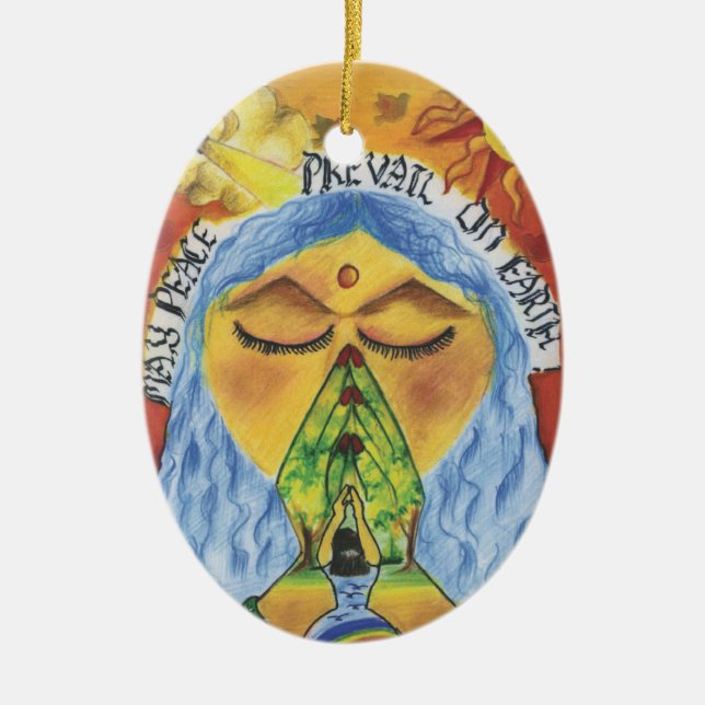 Adorno De Cerámica ~ la India de la edad 11 del ~ de Anjali del (Frente)