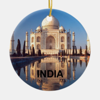 Adorno De Cerámica La India el Taj Mahal Angie