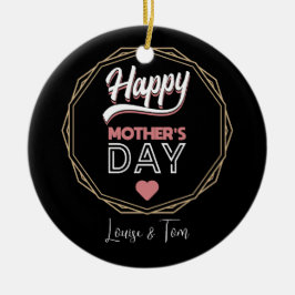 Adorno De Cerámica La madre feliz