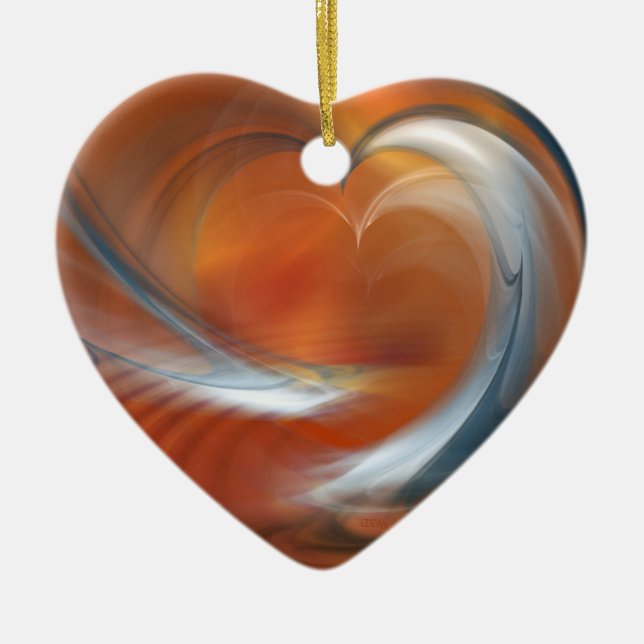 Adorno De Cerámica La Manera De Amar El Cielo (Frente)