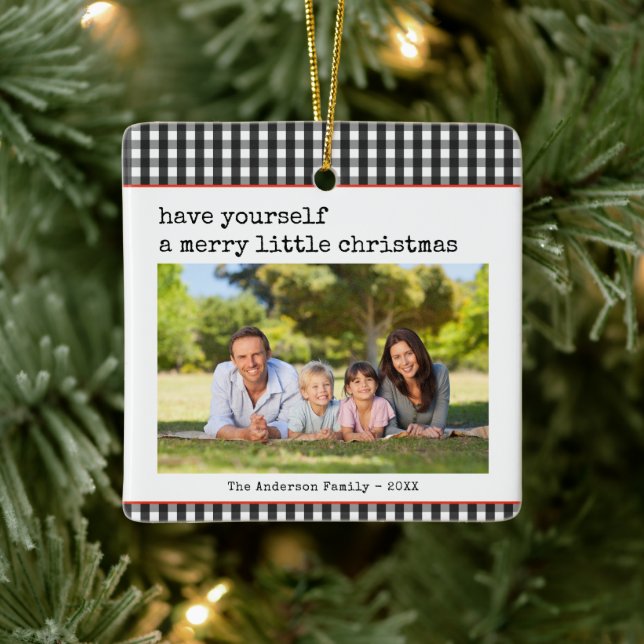 Adorno De Cerámica La máquina de escribir moderna Merry Little Navida (Árbol)