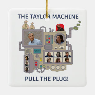 Adorno De Cerámica La máquina de Taylor