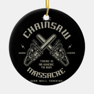 Adorno De Cerámica ¿La masacre de Chainsaw, quién sobrevive?