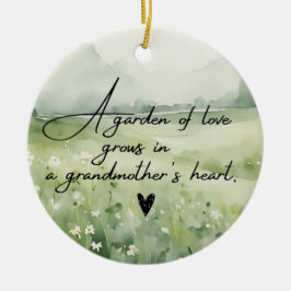 Adorno De Cerámica La mejor abuela jamás