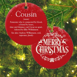 Adorno De Cerámica La mejor definición de primo del mundo: copos de n