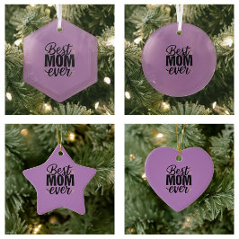 Adorno De Cerámica La Mejor Mamá del Mundo Estilosa Feliz Día de la M