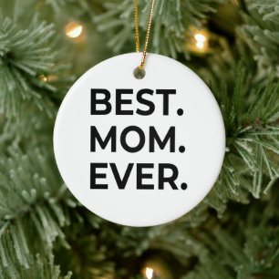 Adorno De Cerámica La mejor mamá del mundo, te quiero mamá, regalo de