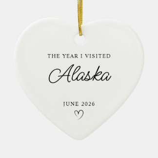 Adorno De Cerámica La Moderna Monoline El Año Que Visité Alaska