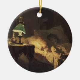 Adorno De Cerámica La mujer enferma (por Vasily Polenov)