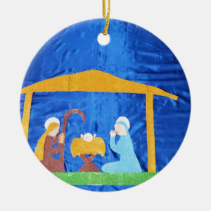 Adorno De Cerámica La natividad