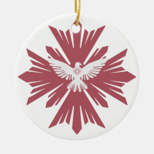 Adorno De Cerámica La paloma divina de la paz