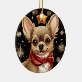 Adorno De Cerámica La primera Navidad de Chihuahua