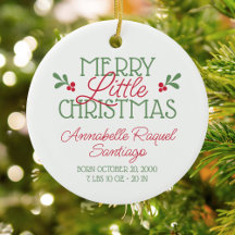 La primera Navidad del bebé