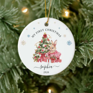 Adorno De Cerámica La primera Navidad del bebé
