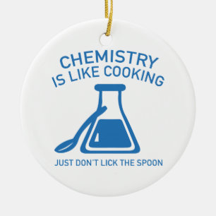 Adorno De Cerámica La química es como cocinar