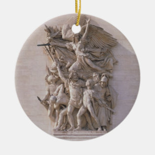 Adorno De Cerámica La salida de los voluntarios en 1792 o del marcha