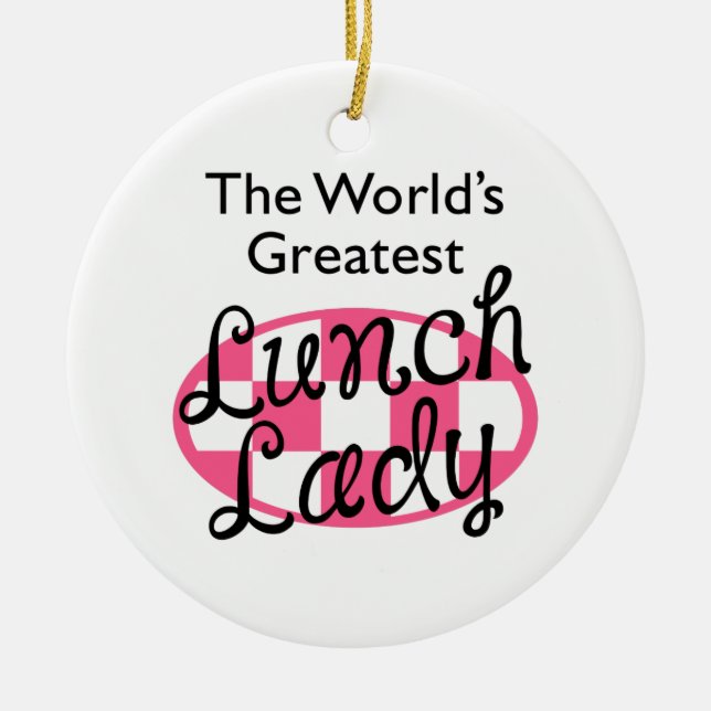 ADORNO DE CERÁMICA LA SEÑORA MÁS GRANDE DEL ALMUERZO (Frente)