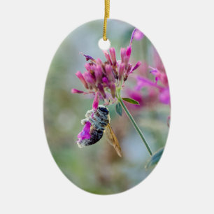 Adorno De Cerámica La solución del polen matutino de burbujas