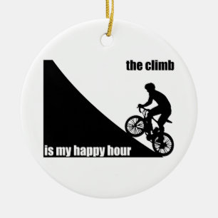 Adorno De Cerámica La subida es mi hora feliz