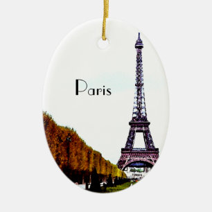 Adorno De Cerámica La torre Eiffel - París