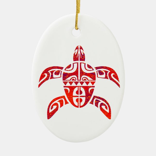 ADORNO DE CERÁMICA LA TORTUGA DEL FIJIAN (Frente)