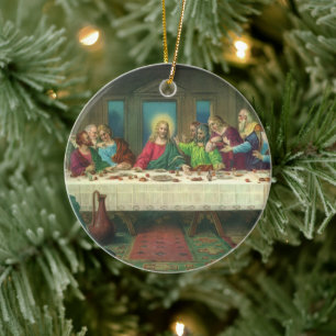 Adorno De Cerámica La última cena originalmente de Leonardo da Vinci