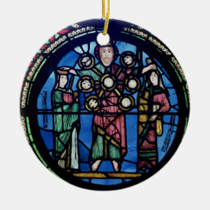 Adorno De Cerámica La ventana de la Arca de la Alianza, detalle de