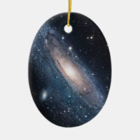 La vía láctea de la galaxia del Andromeda