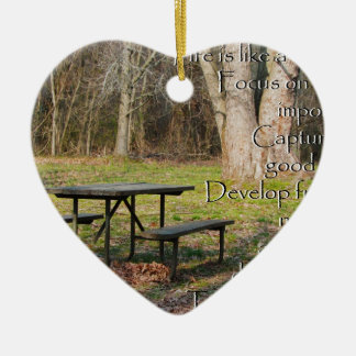 Adorno De Cerámica la vida es como una cámara