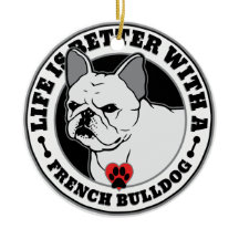 La Vida Es Mejor Con Un Bulldog Francés