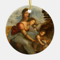 La Virgen y el niño con St Anne por da Vinci