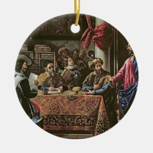 Adorno De Cerámica La vocación de St Matthew (Frente)