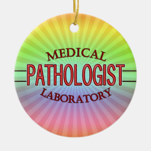 ADORNO DE CERÁMICA LABORATORIO MÉDICO PATOLOGISTA ESPECIALISTA