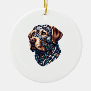 Adorno De Cerámica Labrador Lover Android inspiró el arte