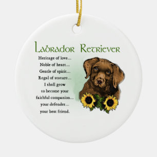 Adorno De Cerámica Labrador recupera regalos de patrimonio de cachorr