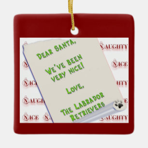 Adorno De Cerámica LabradorpluralNice