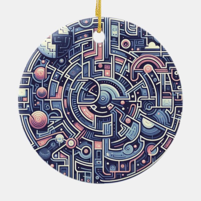 Adorno De Cerámica labrar (Atrás)