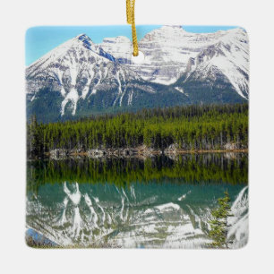 Adorno De Cerámica Lago Banff