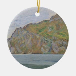 Adorno De Cerámica Lago de Garda (por Koloman Moser)