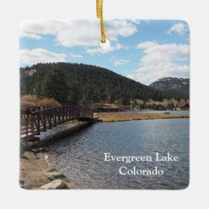 Adorno De Cerámica Lago Evergreen en Evergreen, Colorado