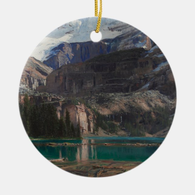 Adorno De Cerámica Lago O'Hara de John Singer Sargent, Arte Victorian (Frente)