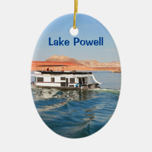 Adorno De Cerámica Lago Powell: Casa flotante que hace las ondas,